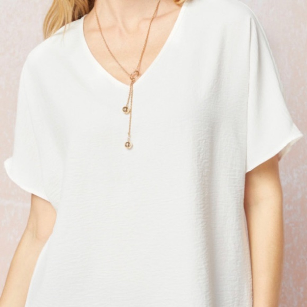 Basic V Neck Top